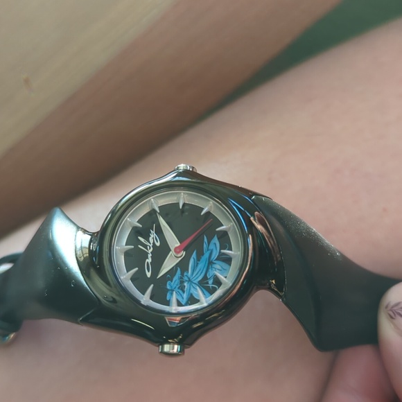 Oakley Crush Women's Watch Steel Lily face - Picture 8 of 8